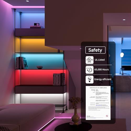 Tira de LED RGBW 16.4FT 896LED/m 12mm ancho BTF-LIGHTING miniatura 2