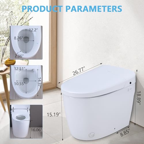 Replacement Smart Toilet Combo for BATHLET P04 miniatura 2