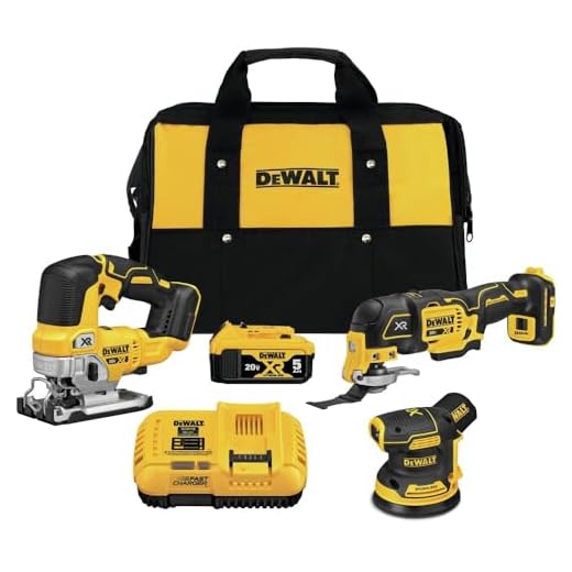 DEWALT 20V MAX Power Tool Combo Kit, Cordless Woodworking 3-Tool Set with 5ah Battery and Charger (DCK300P1)