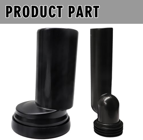 Wall-Hung Toilet Pipe Connector Compatible with Geberit 405.116 HDPE Bowl Connection Set,fit for Wall Hung Toilet Tank,with Fastening Material,Bidet & Bidet parts,N/A
