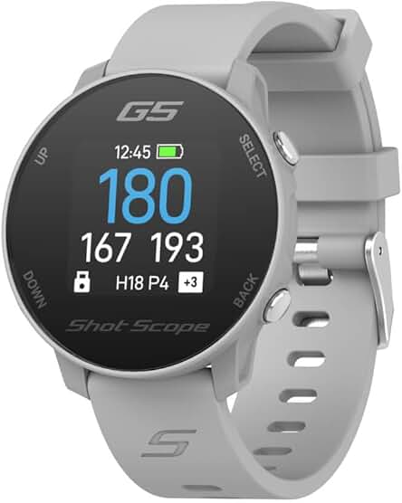 Shot Scope G5 GPS Golf Watch | F/B/M...