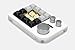 KEEBMONKEY Megalodon Triple Knob Macro Pad Programmable Designer Mini Keyboard 16 Keys (White)