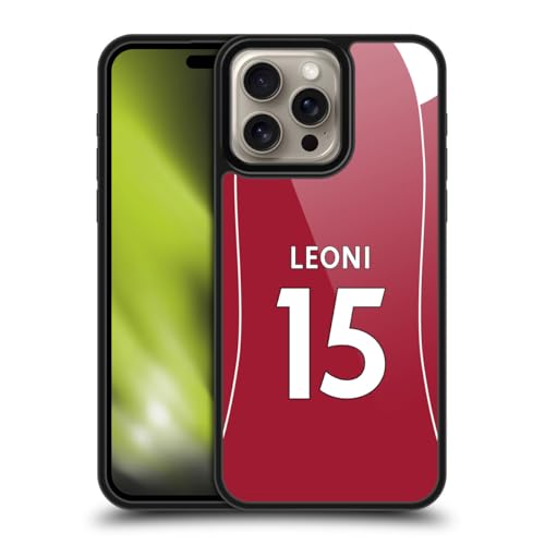 Coque Liverpool FC iPhone 16 Pro Max antichoc Giovanni Leoni 2025/26