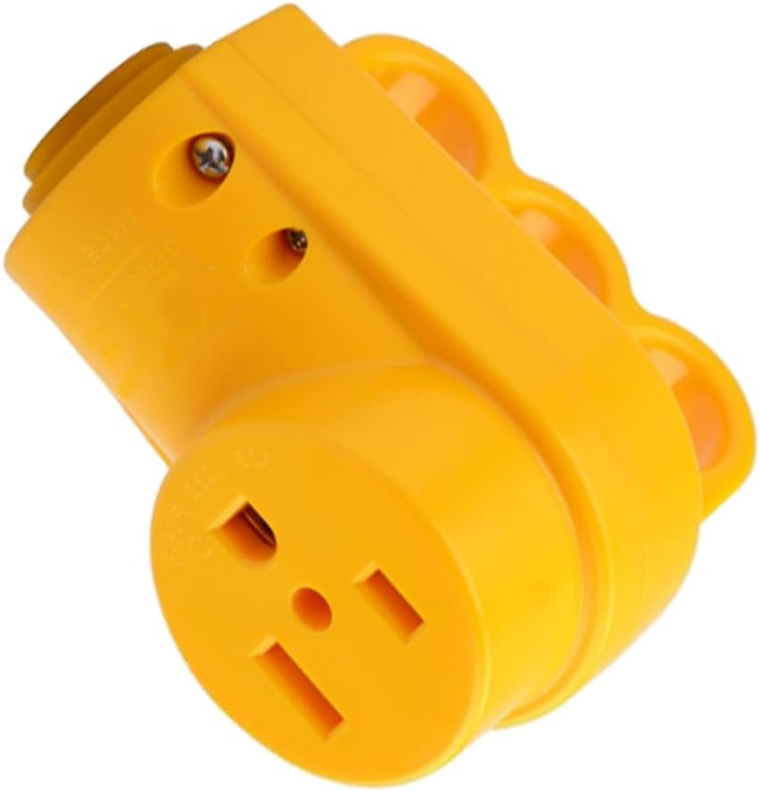 RV Power Female Connector for NEMA 6-50R Inlets Worked at 50A 125/250V For Caravan Plug Types