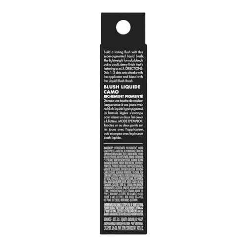 Image of e.l.f. Camo Liquid Blush, Cheeky Lychee | Long-lasting Liquid Blush For High-pigment Color, Creates A Soft, Dewy Finish, Vegan & Cruelty-free