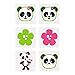 Panda Party Tattoos - 72 ct