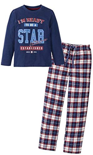 lupilu - Pijama dos piezas - para niño azul 98/104 cm