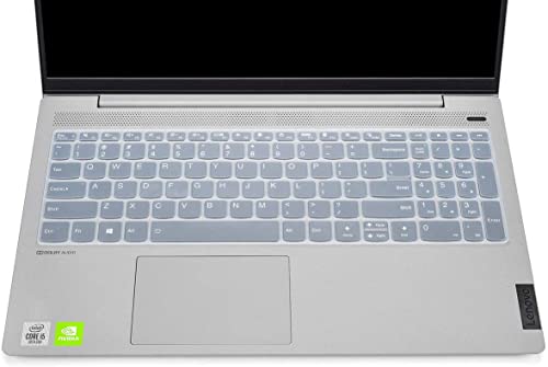 Image of RAYA Silicone Keyboard Cover for Lenovo Ideapad Slim3 /Slim5 [ 82XM0113IN / 83ER00MCIN / 83DC00ACIN ] and LOQ 12th Gen [ 83LK009VIN / 83LK0032IN ] 15.6inch Laptop (Transparent)