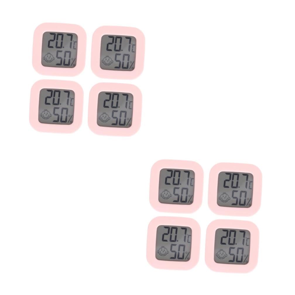 Toddmomy 8pezzi Igrometro Per Termometro Per Misurare Umidità e Display Led Facile Colori Casual Per e Dei