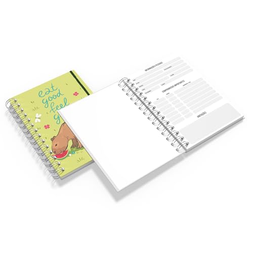 Caderno Grande 19x27 - Capivara - Feel Good