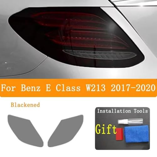 Protection phare TPU Benz Classe E face aux gravillons sur route