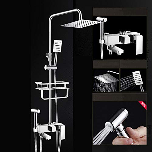 Robinet de bain-douche chromé pour transformer la douche matinale