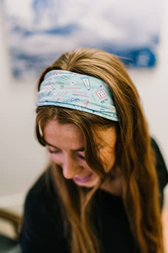 Image of Maven Thread Wide Workout Headbands for Women - Non-Slip Sweatbands for Gym, Running & Yoga