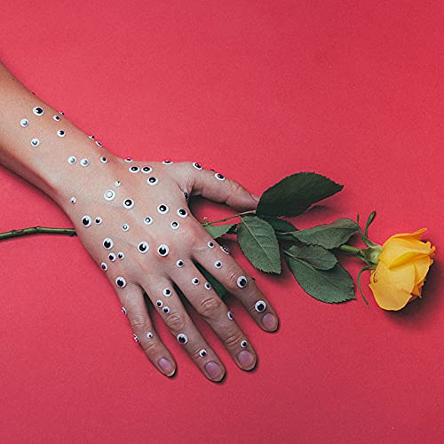 Googly Eyes For Crafts,450 Pcs Black Wiggle Googly Eyes With Self-Adhesive, 6Mm 8Mm 10 Mm 12Mm 15Mm Mixed Packaging #TOP5