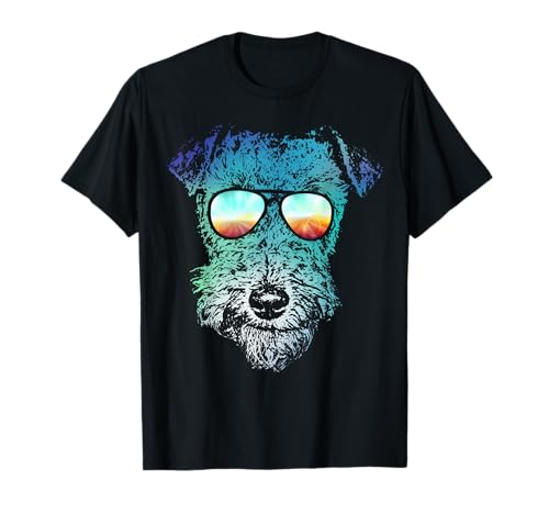 Disco Groovy Welsh Terrier T-Shirt Dog Gift T-Shirt for Men Women Kids