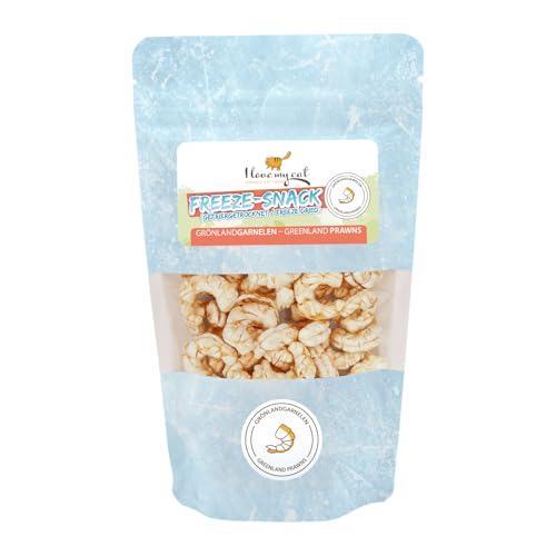 Produktbild von I Love My Cat Freeze-Snack für Katzen mit Grönlandgarnelen - 25 g