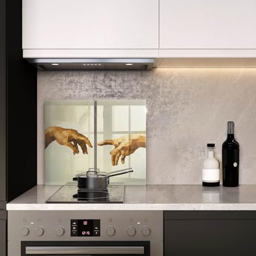 Planche à découper multifonctionnelle 2x30x52cm Wallfluent pour cuisine