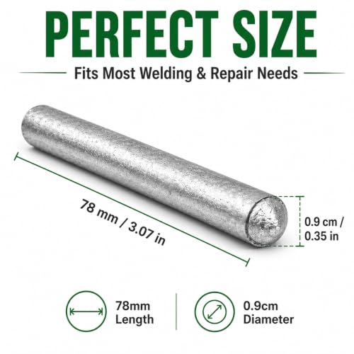 Image of Tandefio 12 Pcs Low Temperature Universal Welding Rod Sticks Metal Easy Melt Low Melt Solder Pipe Tools Electrode Aluminum Rod for Stainless Steel Iron, Beginner and Pro (Upgraded)