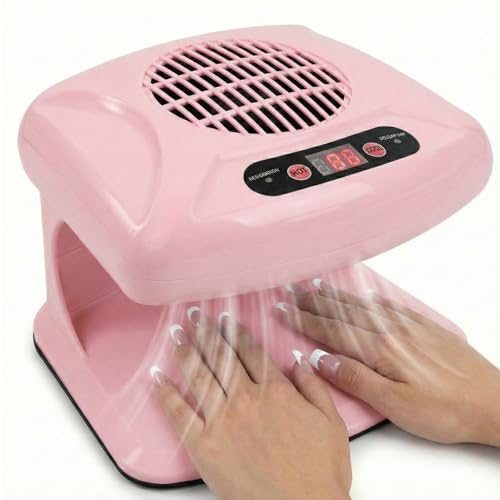 Air Nail Dryer, Pink 300W Infrared Sensor 2 in 1
