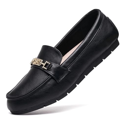 DeYashopin Women's Loafer Shoes Leisure Slip On Work Shoes Comfor...