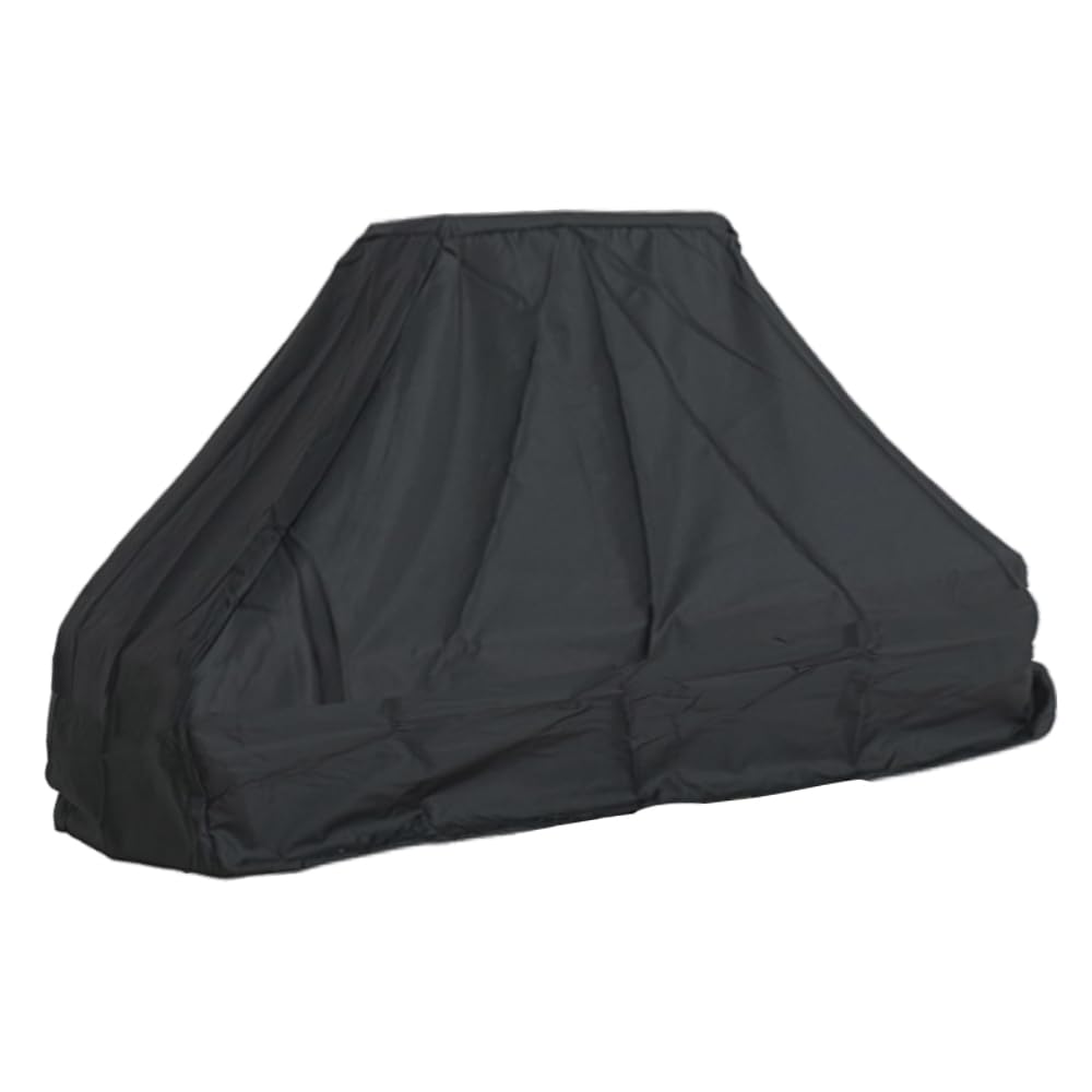 Tall Outdoor Fireplace Cover Heavy Duty Waterproof 81.5 Inch Patio Wood Burning Fireplaces Cover-image-8