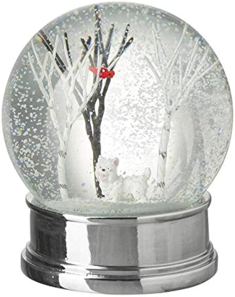 Westie christmas snow globe Clearance