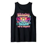 Funny 50 Years Old Warning 50th Birthday Trip in Progress Tank Top