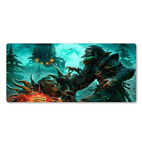 Tapis de souris gaming XXL 1000x500 surface 3D et mouse pad gamer caoutchouc