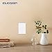 ELEGRP Wall Plate 2-Gang Blank Device Wall Plates, Id-Size 4.88" H X 4