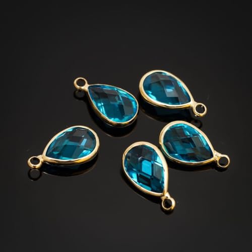 Perles en cristal en forme de goutte d'eau pour sublimer vos looks