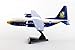 Postage Stamp Daron Series Collectible Blue Angels C-130 Fat Albert 1/200 Die-Cast Metal Aircraft Model with Display Stand for Ages 14+