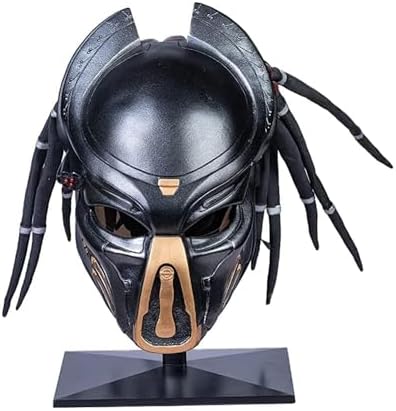 Halloween Mask 1:1 Helmet Resin Black Relica for Men Cosplay Costume Accessories