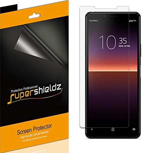Supershieldz (6 Pack) Designed for Sony (Xperia 10 II) Screen Protector, High Definition Clear Shield (PET)