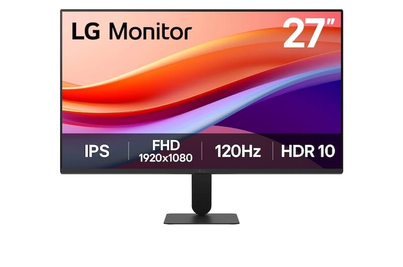 LG 24G411A-B 24 UltraGear IPS Gaming Monitor | 144Hz refresh rate | 5ms (GtG at Faster)
