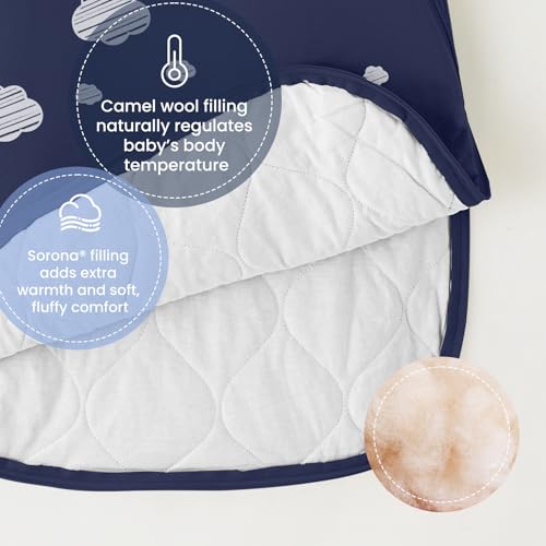 Image of Unisex Sleeping Bag for Babies and Toddlers 3.5 Tog Sleep Sack, Baby Sleep Sack, One piece with sleeves, Gifts for Baby