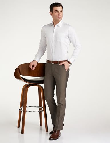 Image of Van Heusen Formal Printed Shirt for Men| Premium Cotton| Full Sleeves| Slim Fit |Breathable Fabric