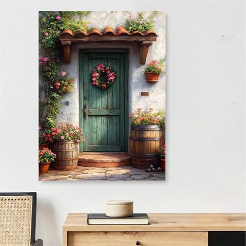 Numéro d'art avec pinceaux pour réussir sa toile sans savoir dessiner