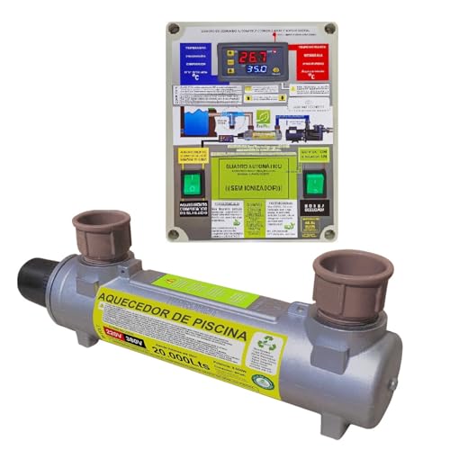 AQUECEDOR DE PISCINA ELÉTRICO AUTOMÁTICO 20.000 LITROS (220, Volts)