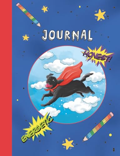 The Rainbow Pencil: Write and Draw Journal: Super Dog