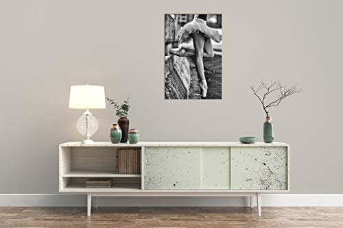 Ballet Dance Girl Wall Art Decor Black And White Modern Artwork Canvas Painting Prints Pictures Home Decor For Living Room Dining Room Bedroom #TOP1
