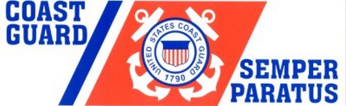 Coast Guard Semper Paratus Bumper Sticker