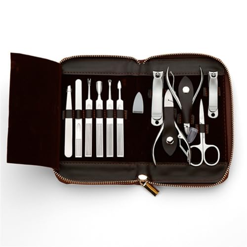 Coupe-ongles acier inoxydable de précision pour ensemble manucure et soin beauté