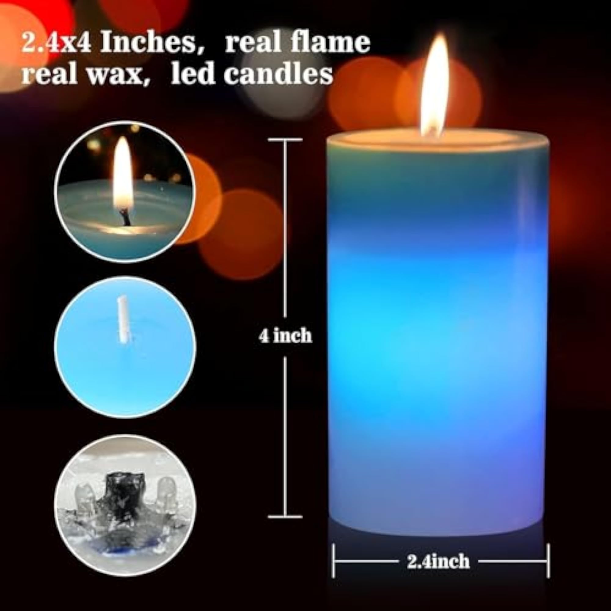 Color Changing Magic Wax Candle Gift, Relaxation