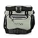 Titan by Arctic Zone 16 Can Zipperless Soft Cooler with HardBody Liner, Seagrass