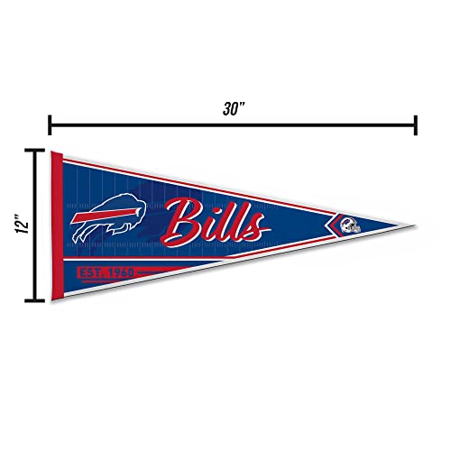 Image of Rico Industries NFL Football Classic 12 inch x 30 inch Felt Wall Decor Pennant - Great for Home /Bed Room /Man Cave Decor