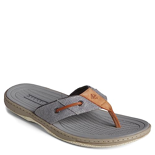 Image of Sperry Men's Baitfish Leather Flip Flop Sandal