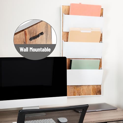 Mind Reader 3-Tier Wall-Mounted Fil...