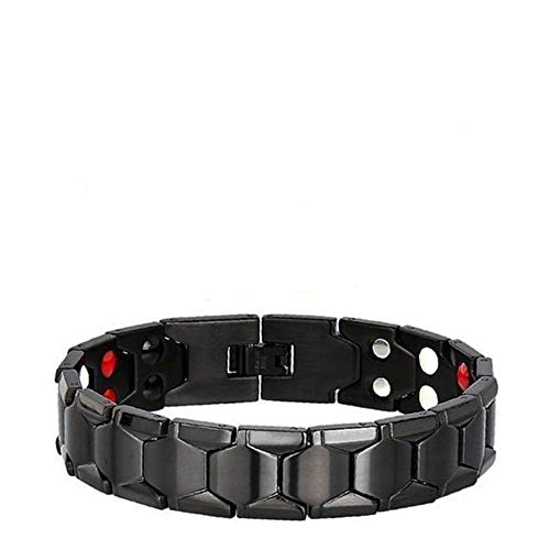 Bennett Men Magnetic Stainless Steel Therapy Bracelets