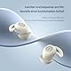 Deedlite Novonell SnoozePods Pro, Anti Schnarch-Kopfhörer für Seitenschläfer, Ultrabequem & Geräuschfrei Schlafen mit ANC, Mini Bluetooth Sleepbuds mit 24h Akku