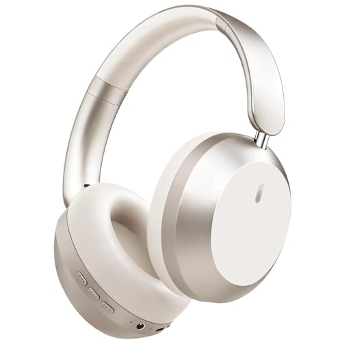 Y05 Bluetooth Headphones Wireless Over Ear with Microphone 48 Hours Playtime, High Sound Quality...